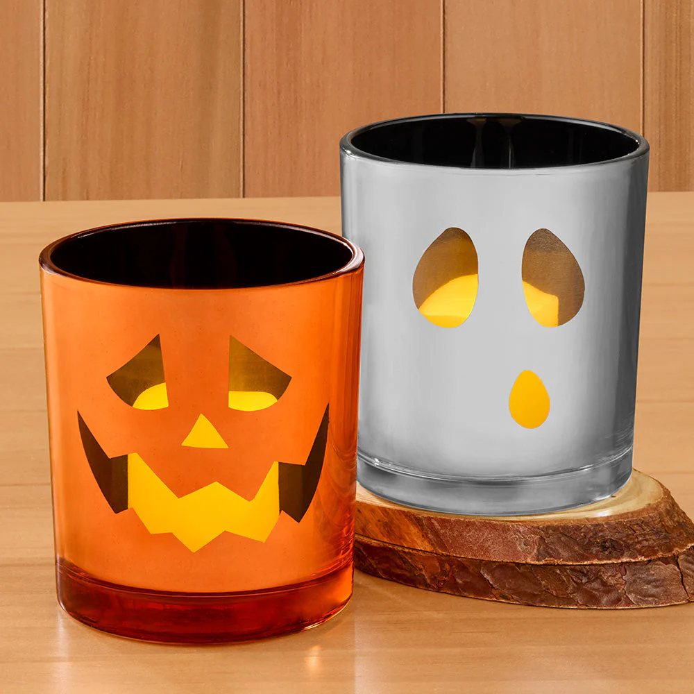 Halloween Mercury Glass Tealight Holder - Image 3