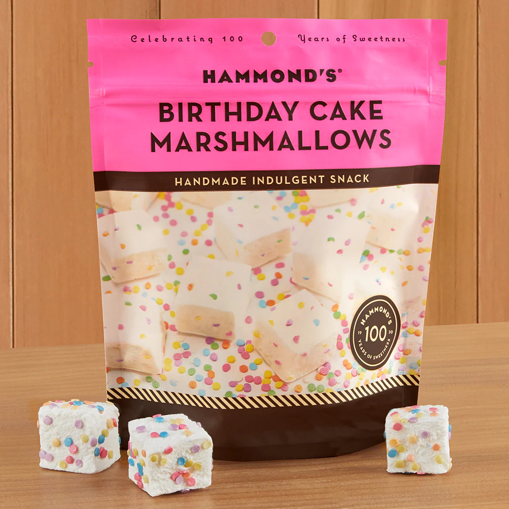 Hammond's Snacking Marshmallows, Birthday Cake