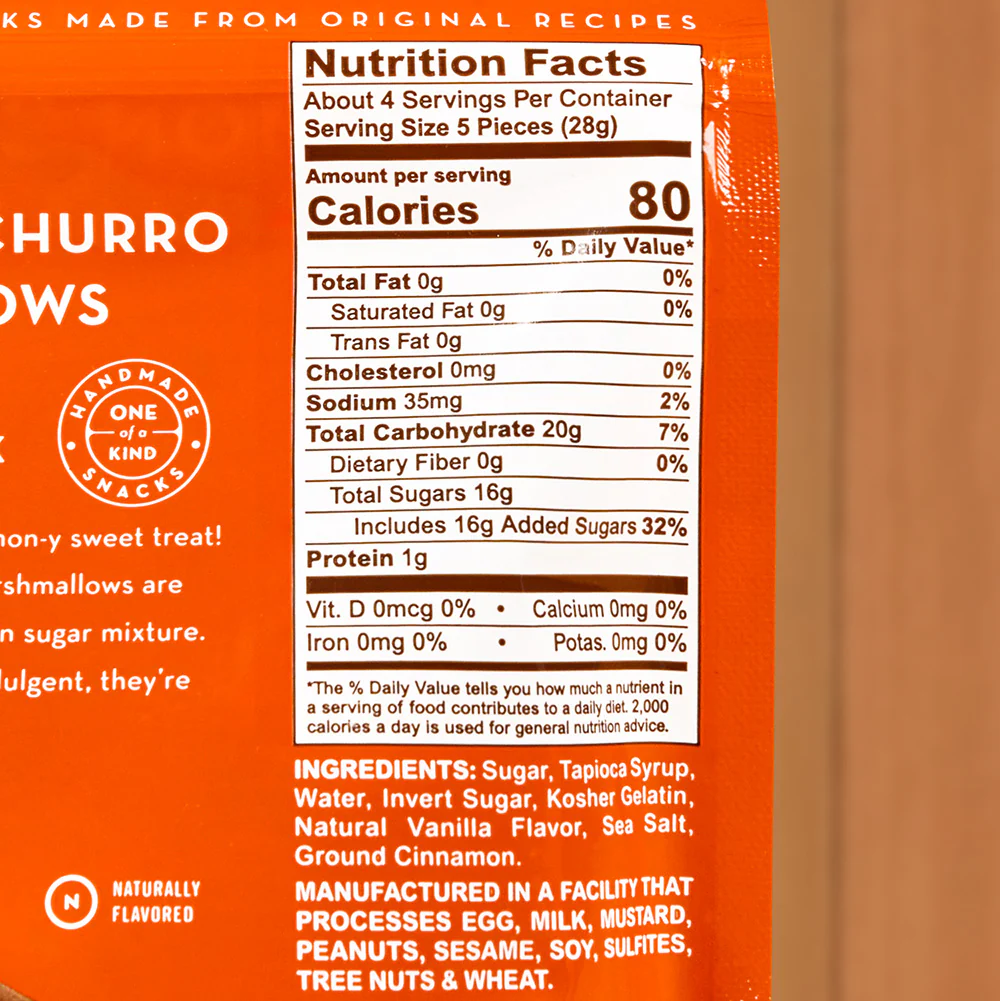 Hammond's Snacking Marshmallows, Cinnamon Churro - Image 2