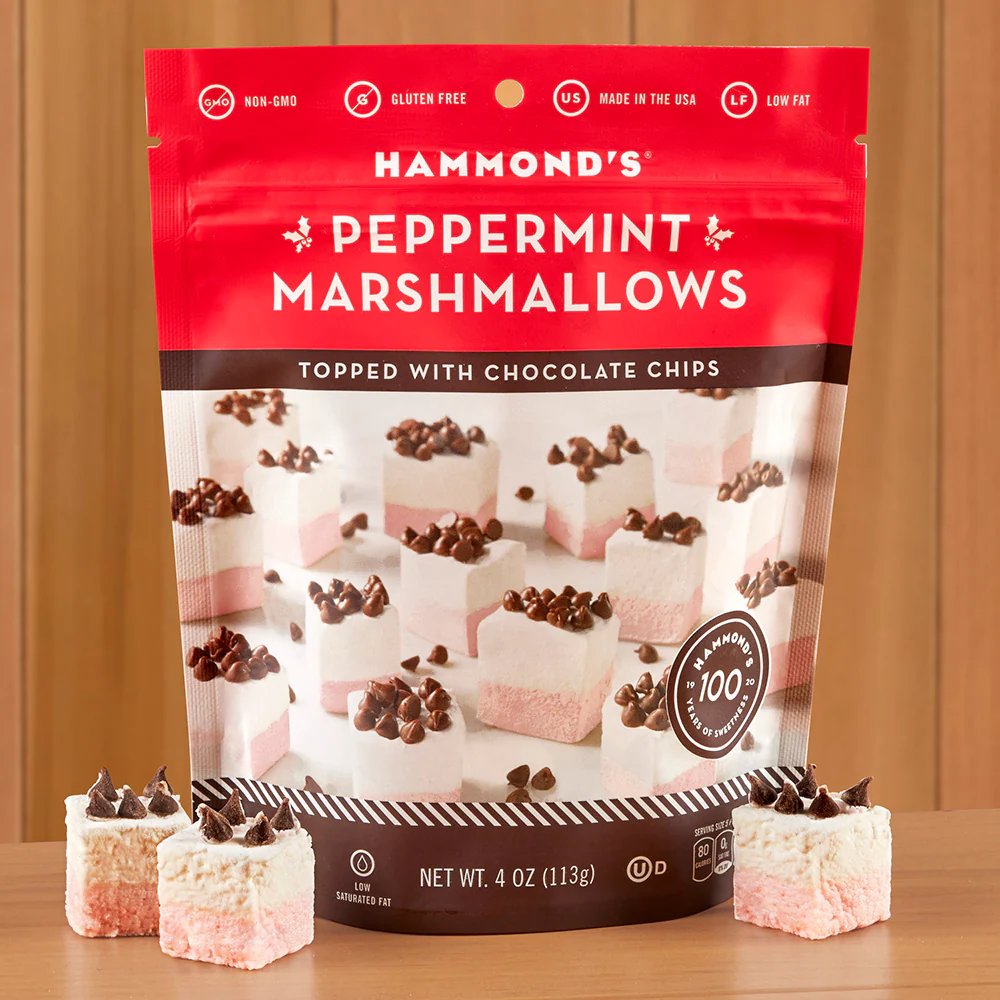 Hammond's Snacking Marshmallows, Peppermint