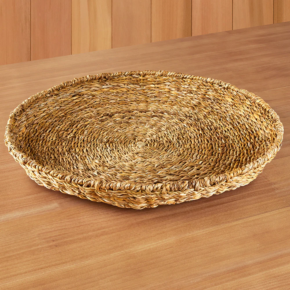 Handwoven Seagrass Tray - Image 3