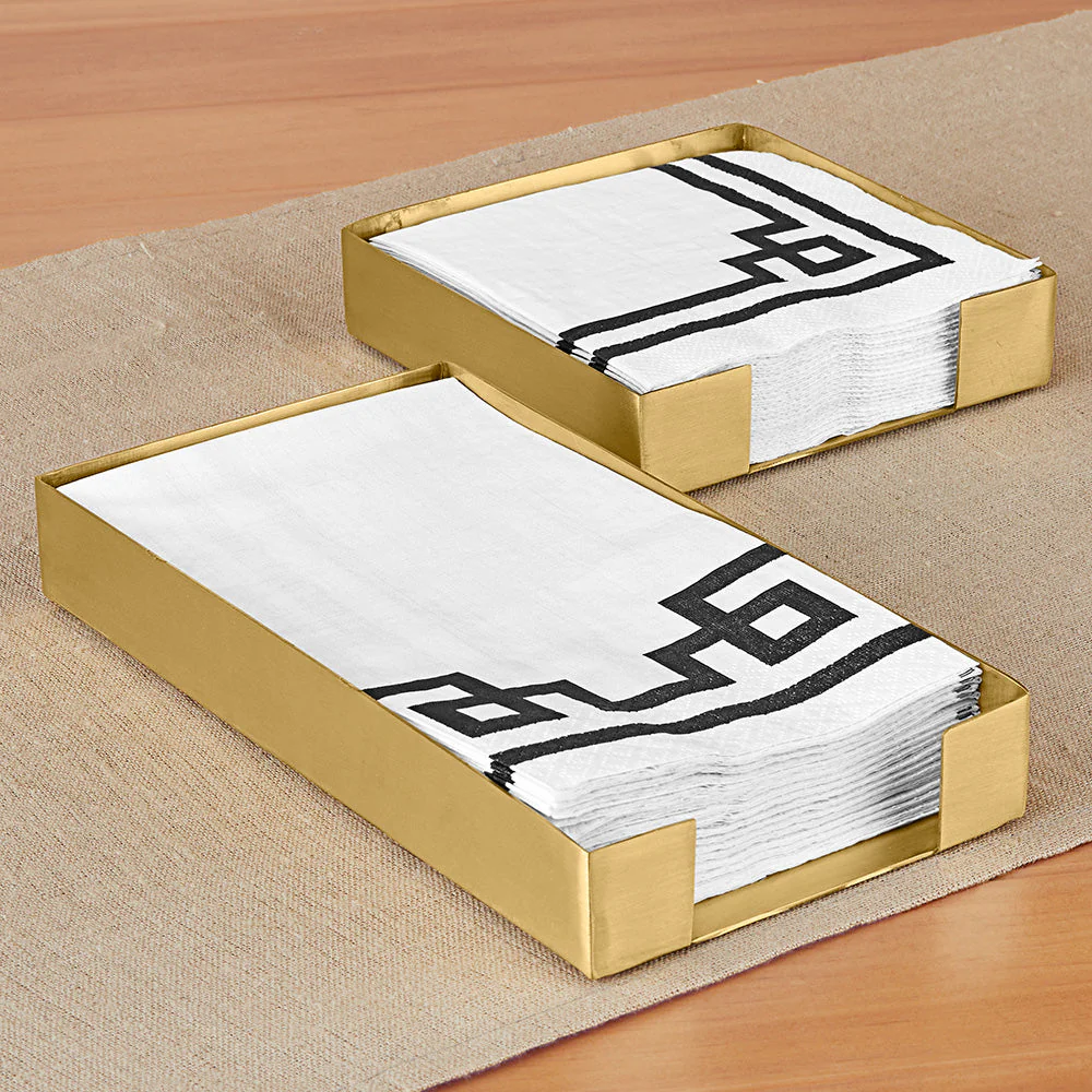 Hester & Cook Brass Napkin Holders - Image 3