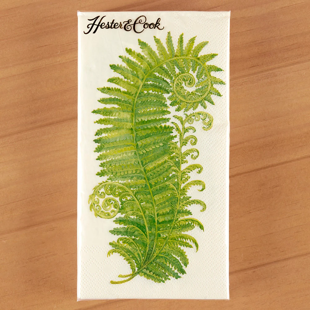 Hester & Cook Paper Guest Towels, Fern