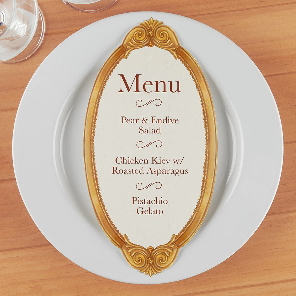 Hester & Cook Place Card Table Accents, Gold Frame - Image 2
