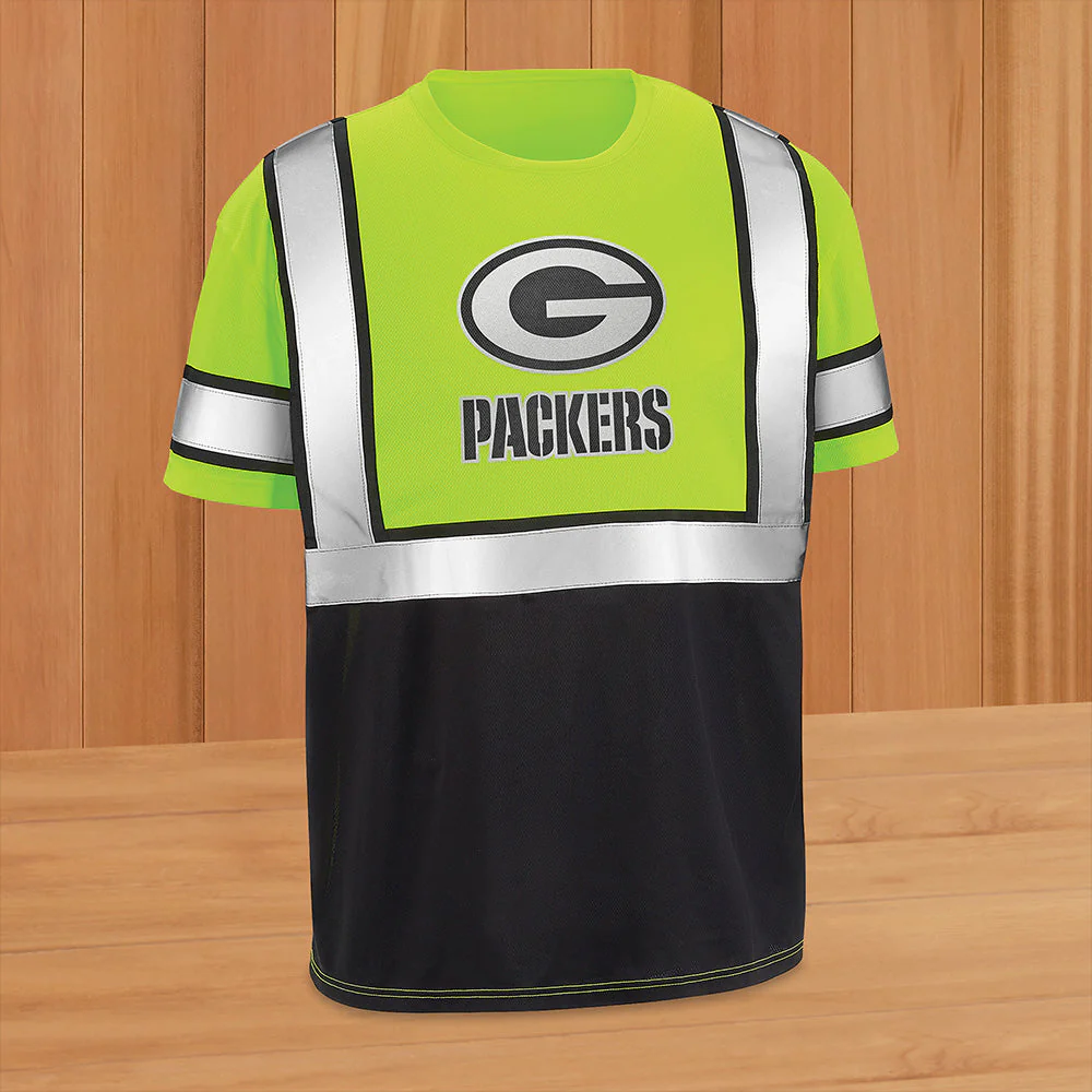 Hi-Vis NFL T-Shirt, Green Bay Packers - Image 2