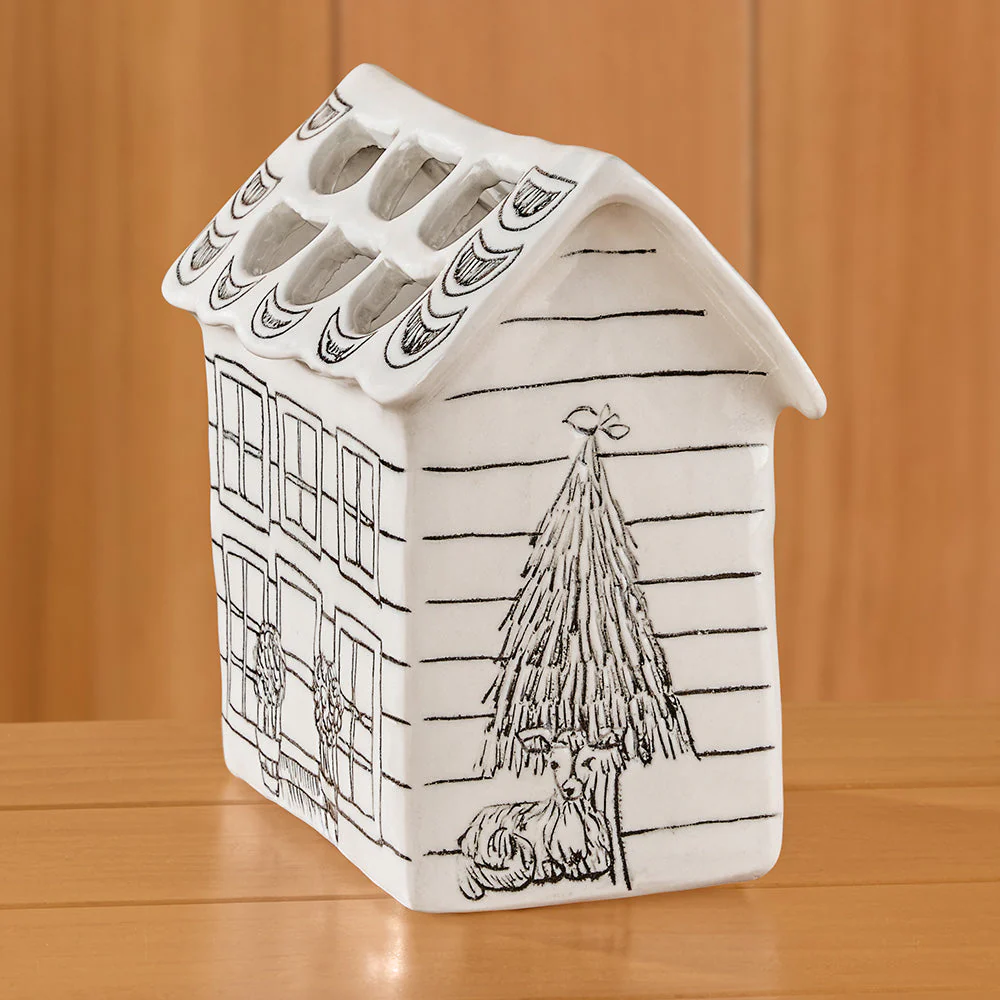 Hope + Mary Porcelain Flower House Vase - Image 2
