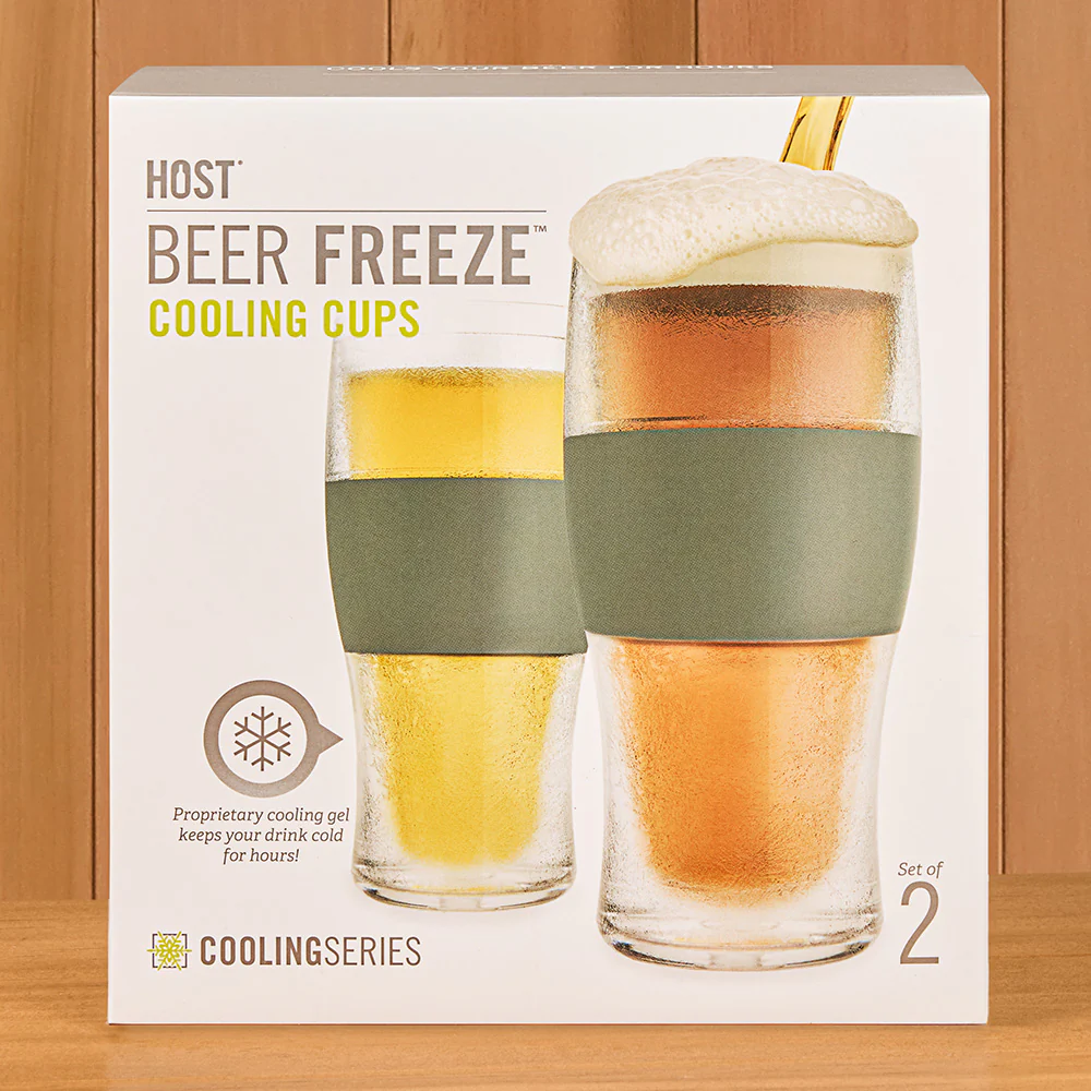 Host Beer FREEZE™ Cooling Cup Pint Glasses, Set of 2 - Image 2