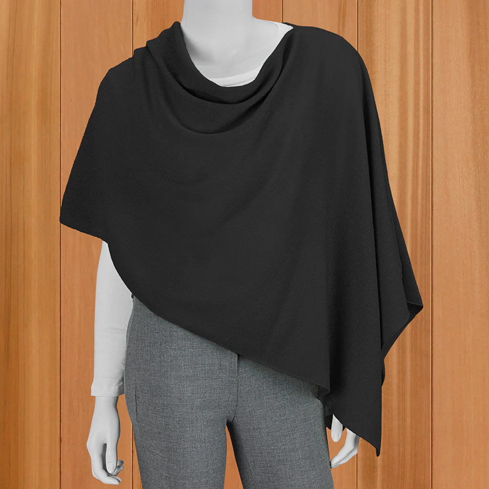 InCashmere Women's Any-Way Poncho - Image 4