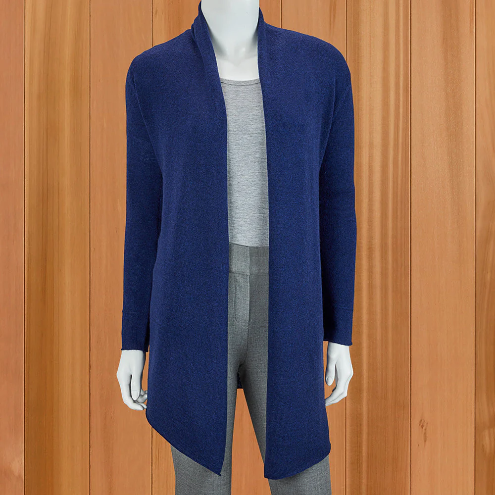InCashmere Women's Open Drape Cardigan