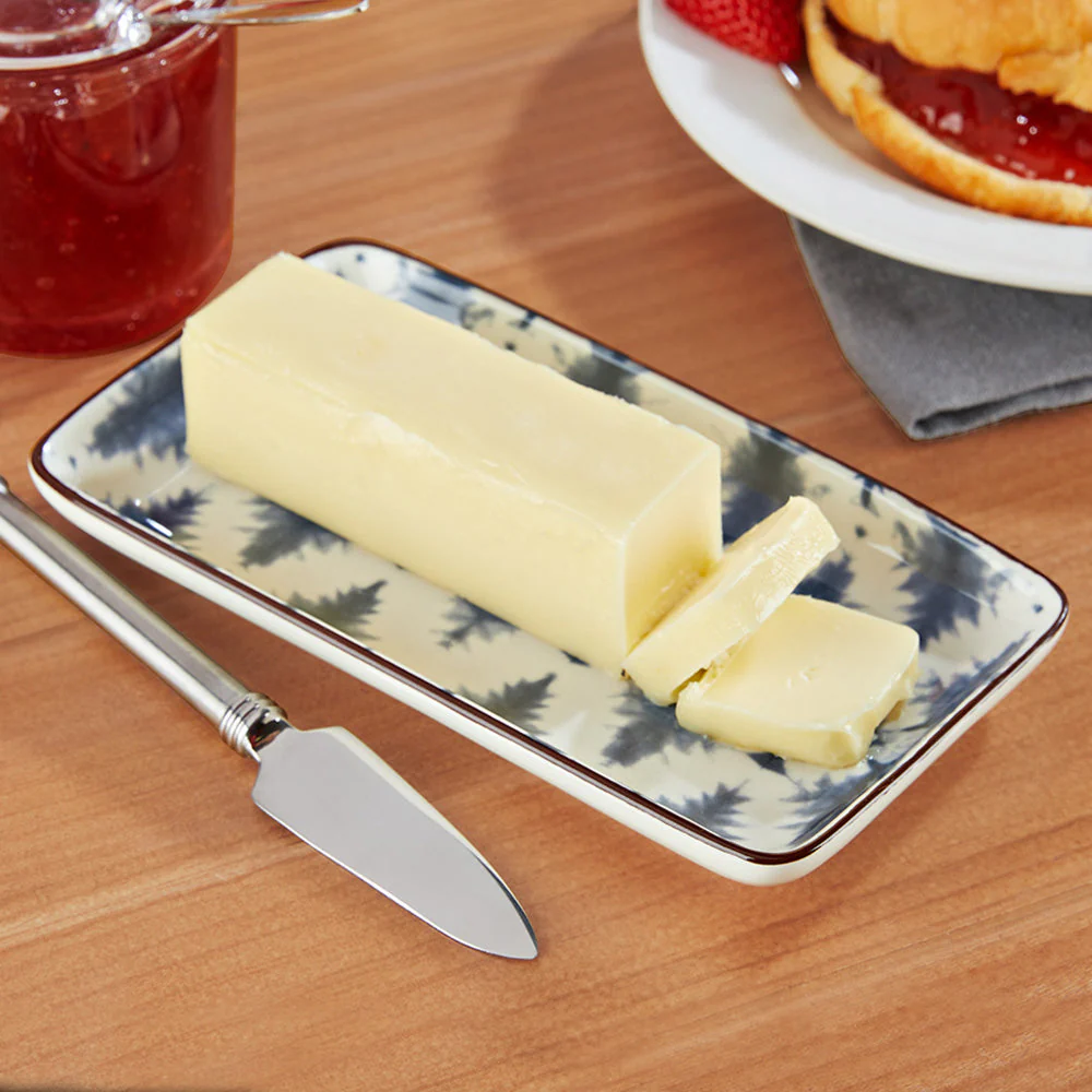 Indigo Porcelain Serving Tray