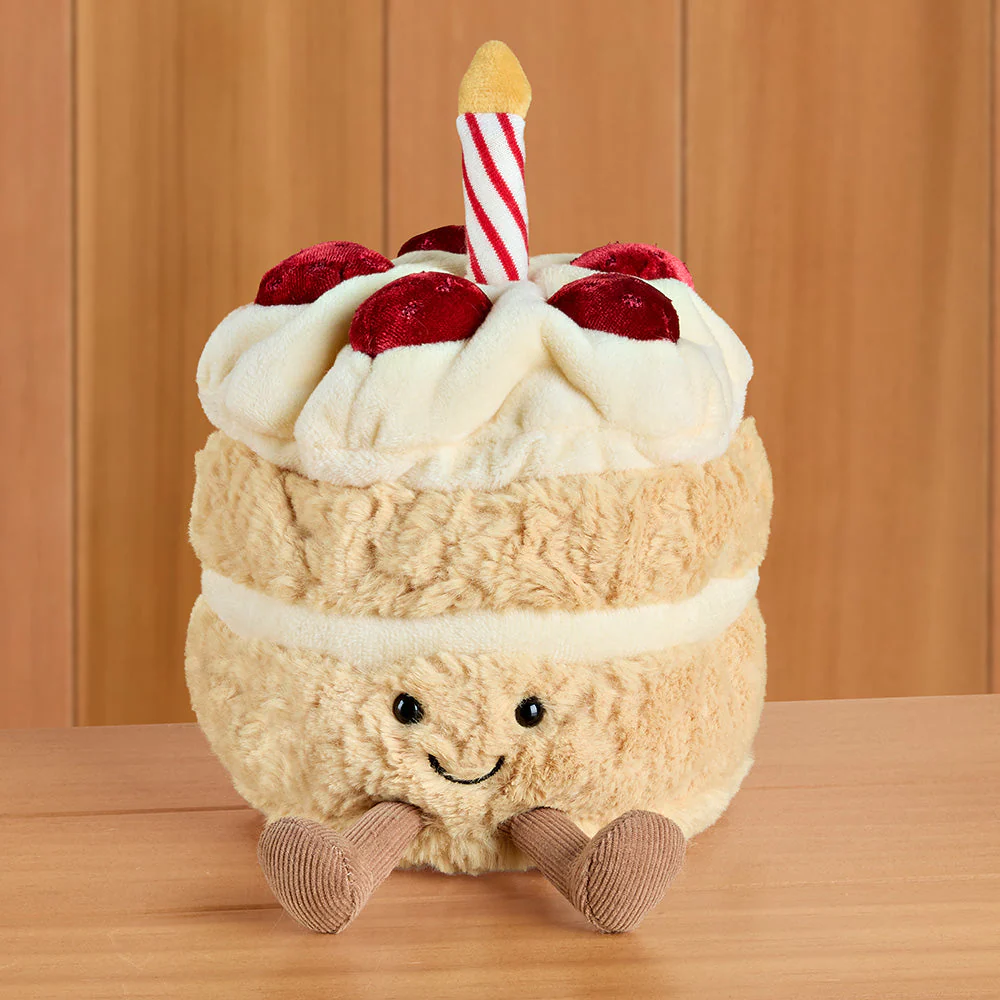 Jellycat Amuseables Stuffed Animal Plush Toy, Birthday Cake