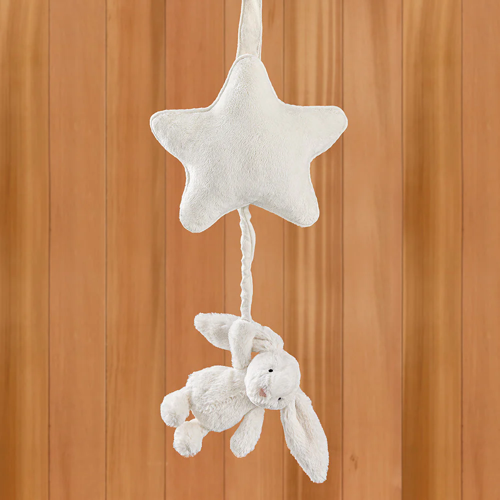 Jellycat Bashful Bunny Plush Musical Pull Toy - Image 2