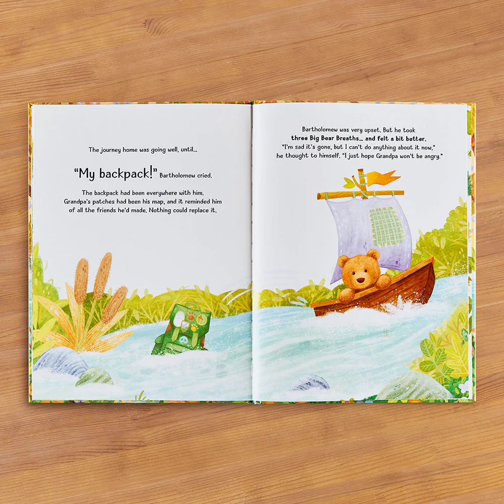 Jellycat "It's a Big World Bartholomew" Children's Book by Meredith Vigh - Image 2