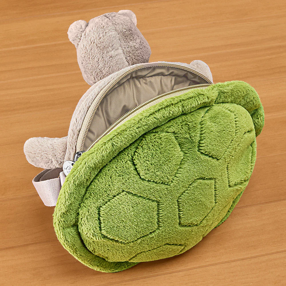 Jellycat Stuffed Animal Plush Crossbody Bag, Timmy Turtle - Image 3