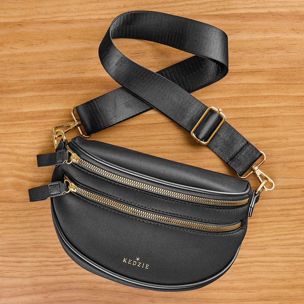 Kedzie Sloane Neoprene Crossbody Purse - Image 4