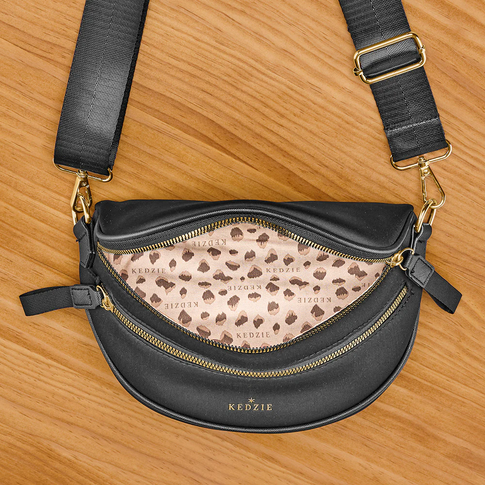 Kedzie Sloane Neoprene Crossbody Purse - Image 5