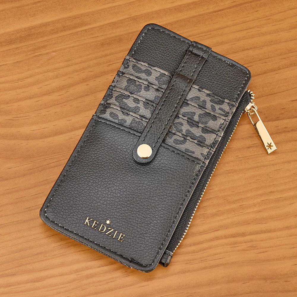 Kedzie Vegan Leather Essentials Only Card-Holder Wallet - Image 4