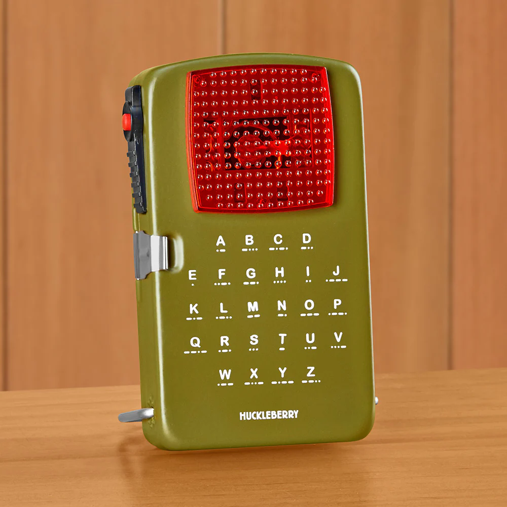 Kikkerland Huckleberry Morse Code Light - Image 5