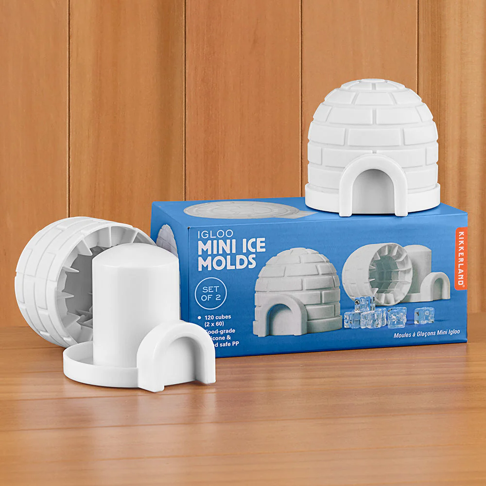 Kikkerland Igloo Mini Ice Molds - Image 2