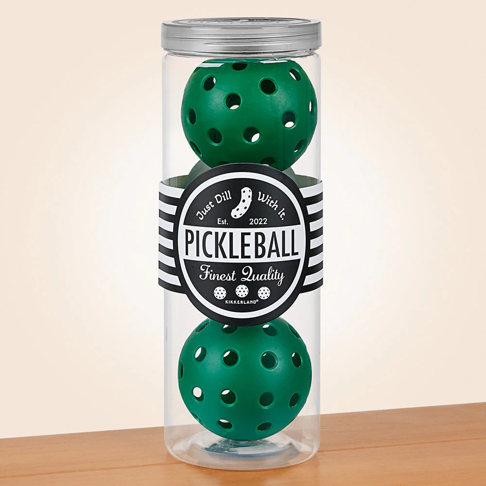 Kikkerland Jar of Pickleballs