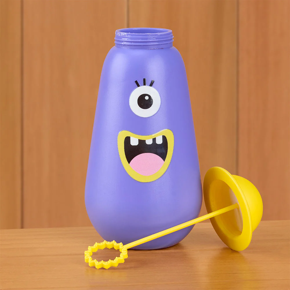 Kikkerland Kidoki Monster Bubbles with Blowing Wand - Image 3