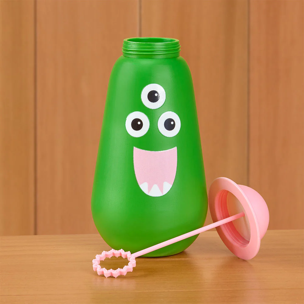 Kikkerland Kidoki Monster Bubbles with Blowing Wand - Image 4