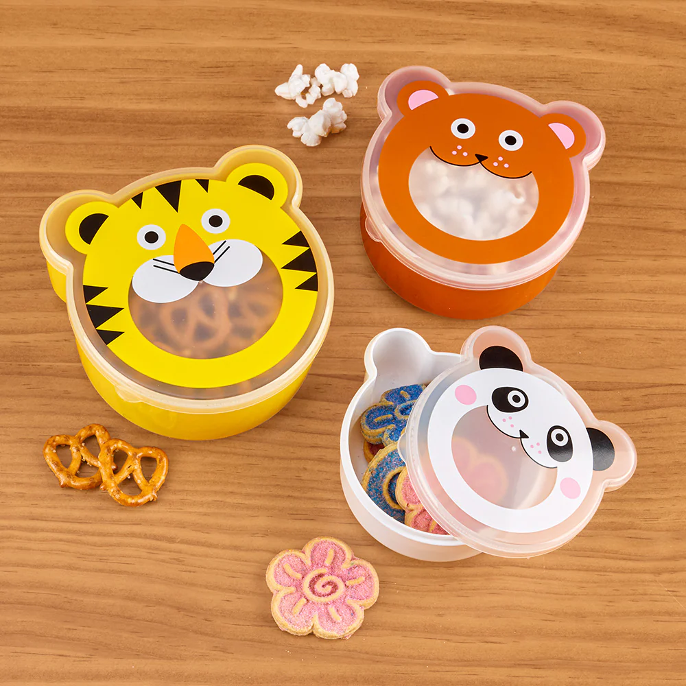 Kikkerland Kidoki On the Go Snack Box Set