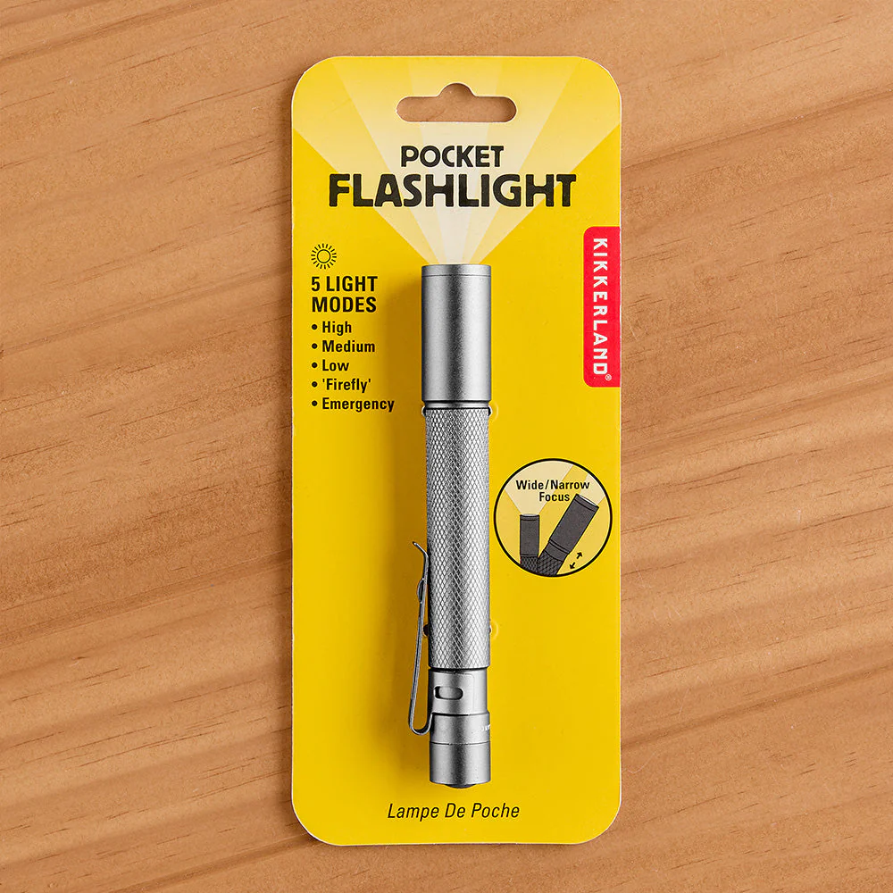 Kikkerland Pocket Flashlight