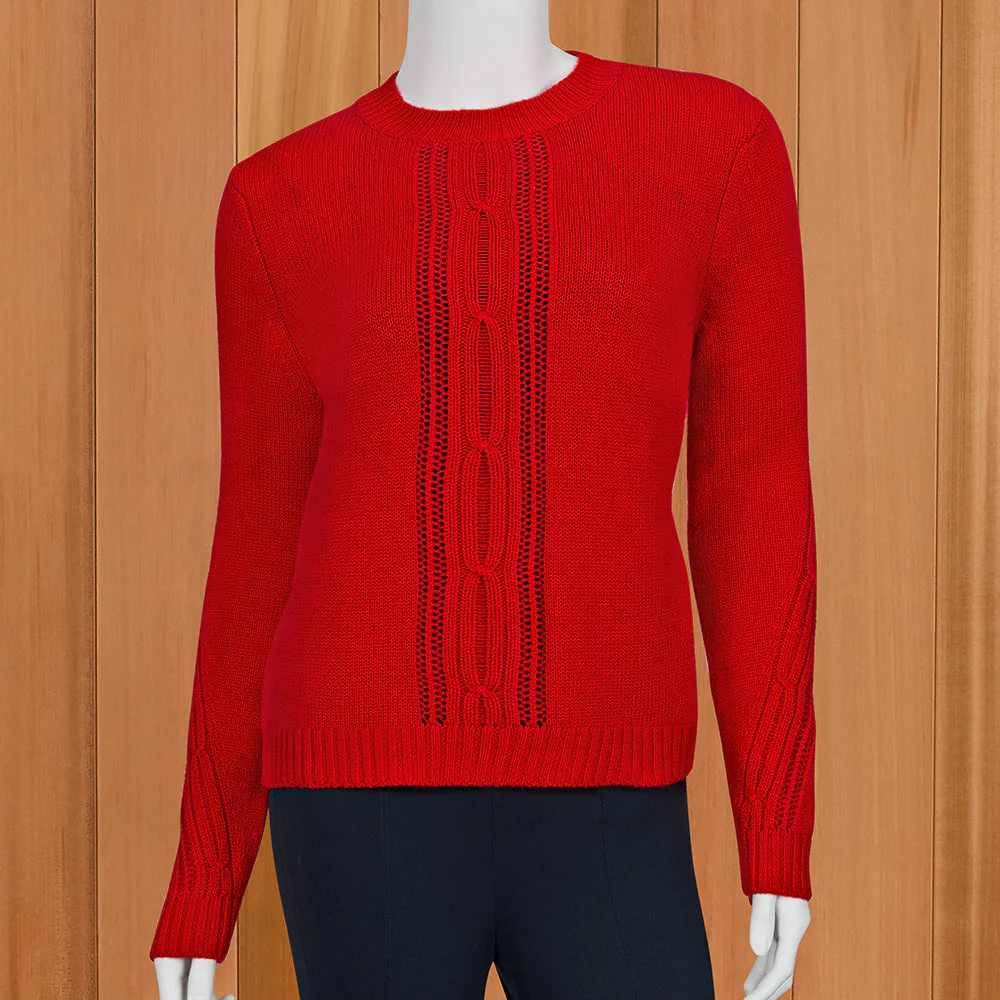 Kinross Center Cable Sweater