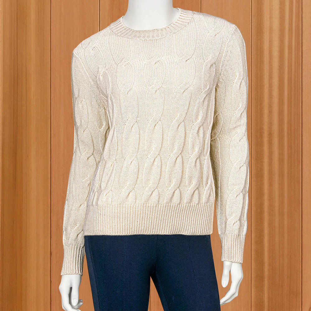 Kinross Straight Cable Sweater