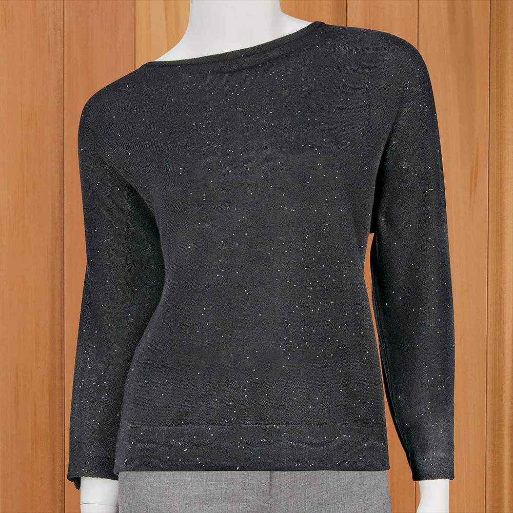 Kinross Women's Boxy Sequin Pullover - Image 2