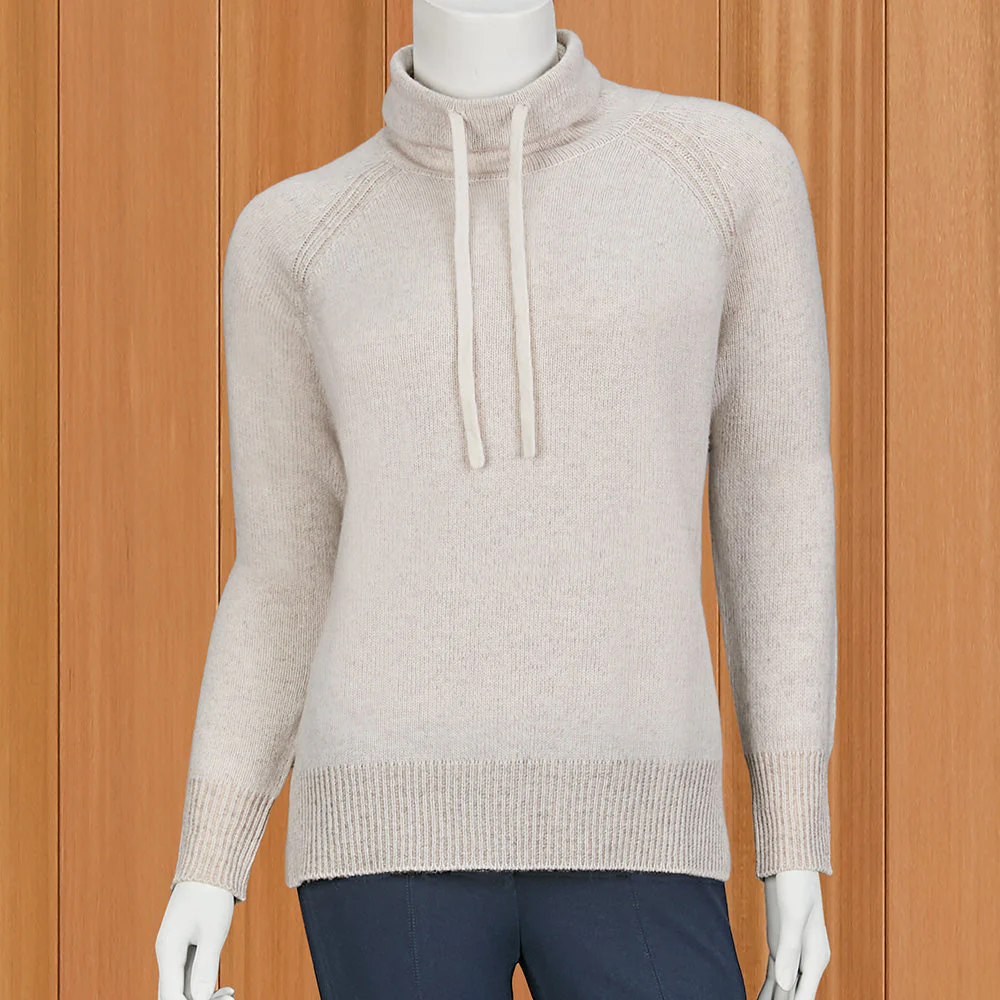 Kinross Women's Drawstring Funnel Pullover - Image 2