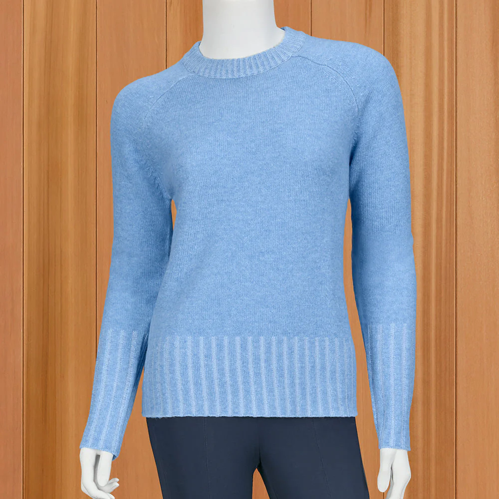 Kinross Women's Plaited-Rib Sweater - Image 2