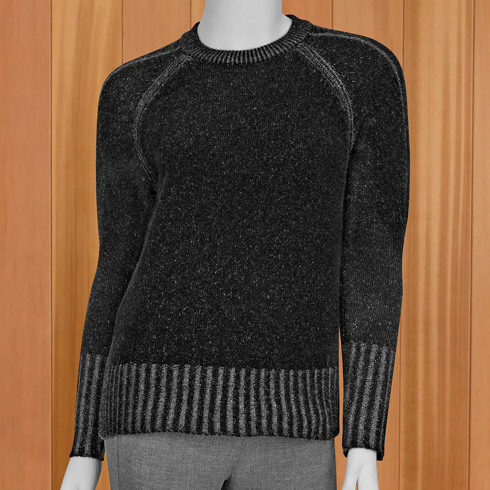 Kinross Women's Plaited-Rib Sweater - Image 5