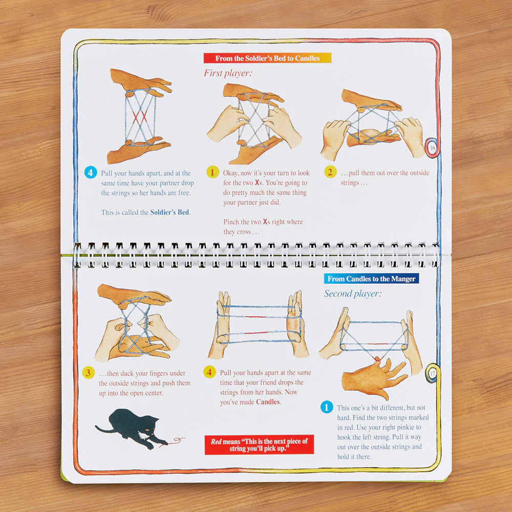 Klutz Cat's Cradle String Figures Book & String - Image 2