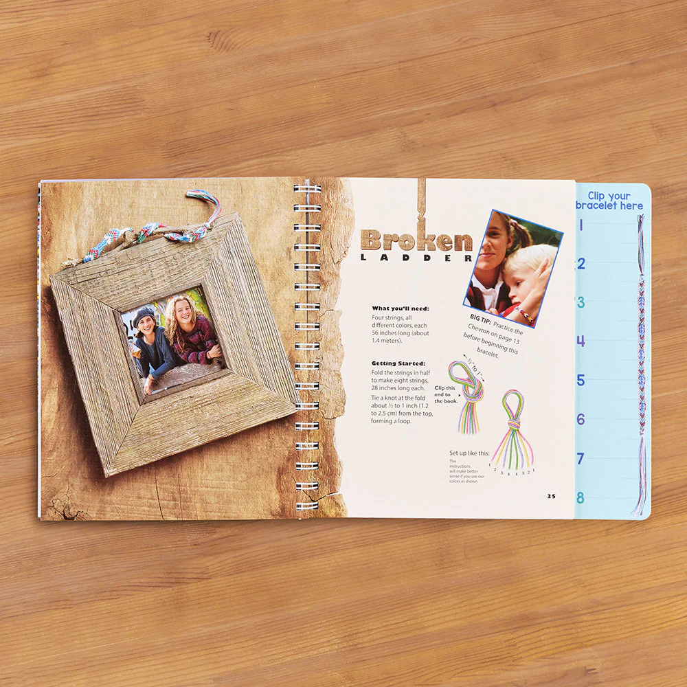 Klutz Friendship Bracelets Book & Maker Kit - Image 2