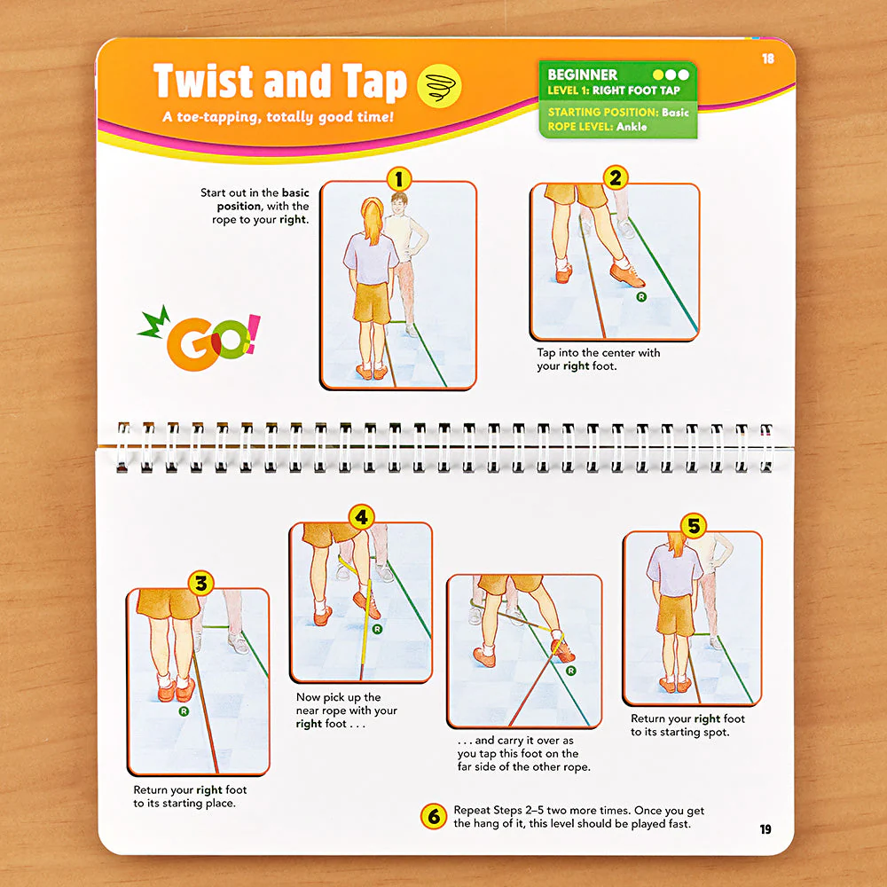 Klutz Jumpsies Book & Stretchy Rope - Image 2