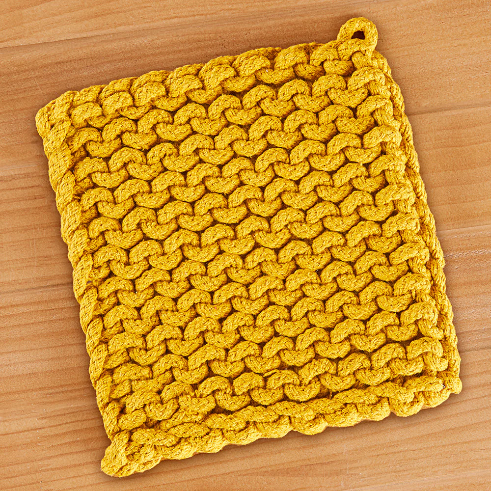 Knit Potholder/Trivet - Image 5