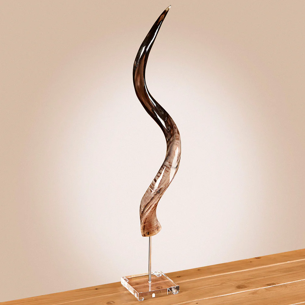Kudu Horn on Lucite Base