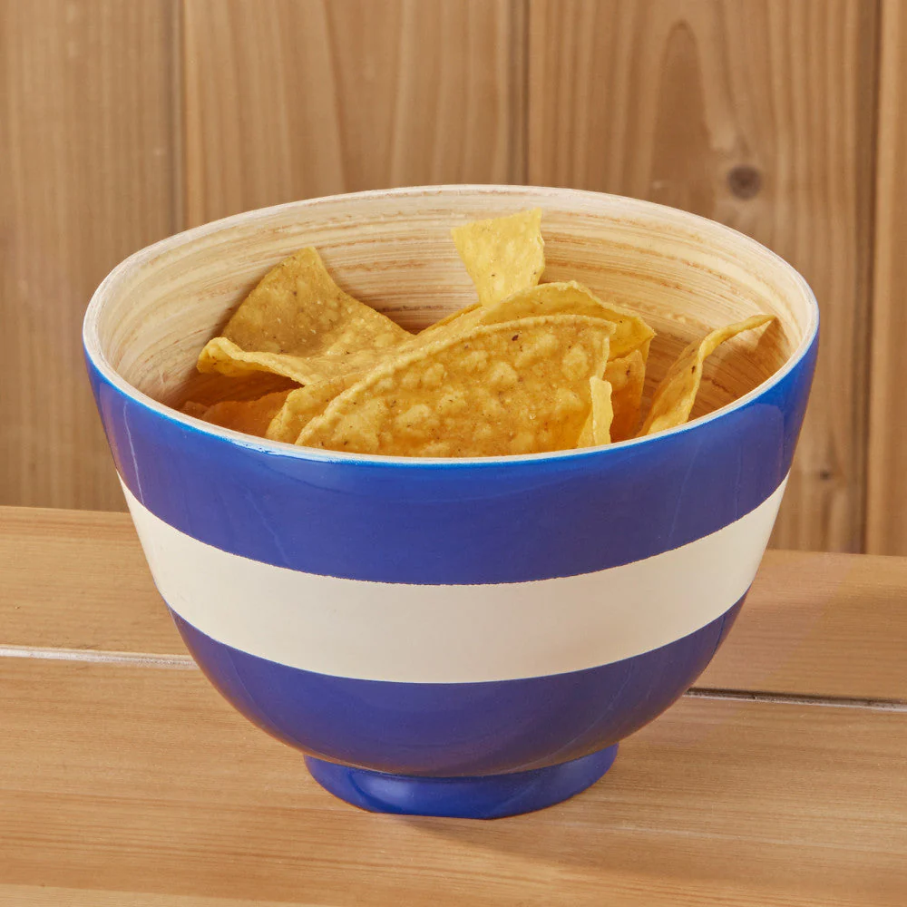 Lacquered Bamboo 6" Cereal Bowl - Image 2