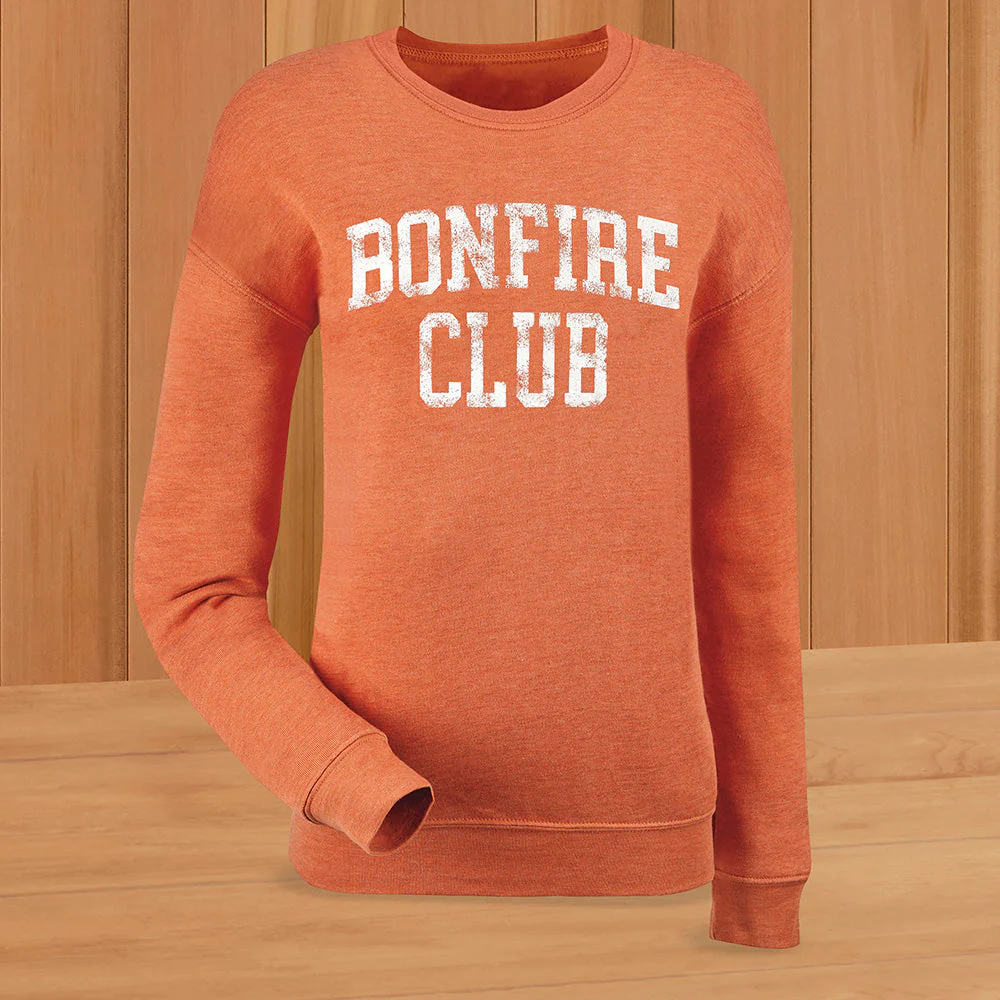 Ladies' Crewneck, Bonfire Club - Image 2