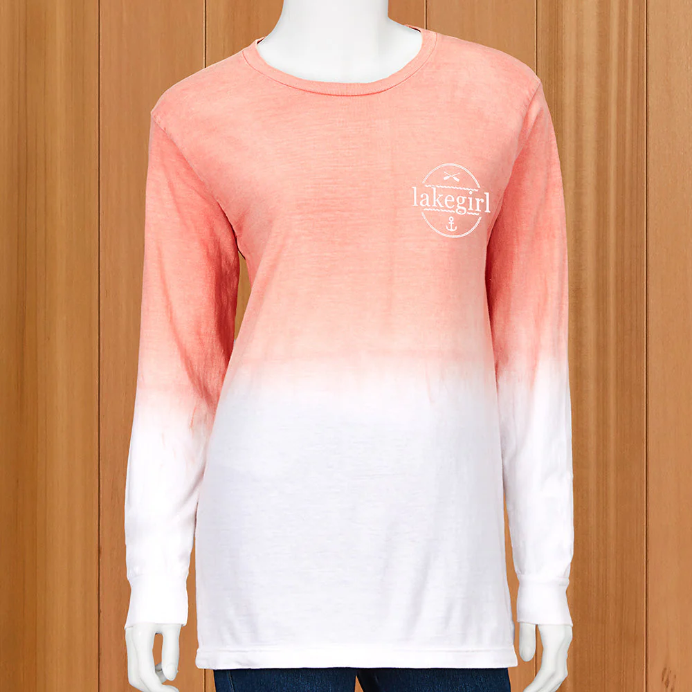 Lakegirl Women's Ombré Long Sleeve Tee - Image 2