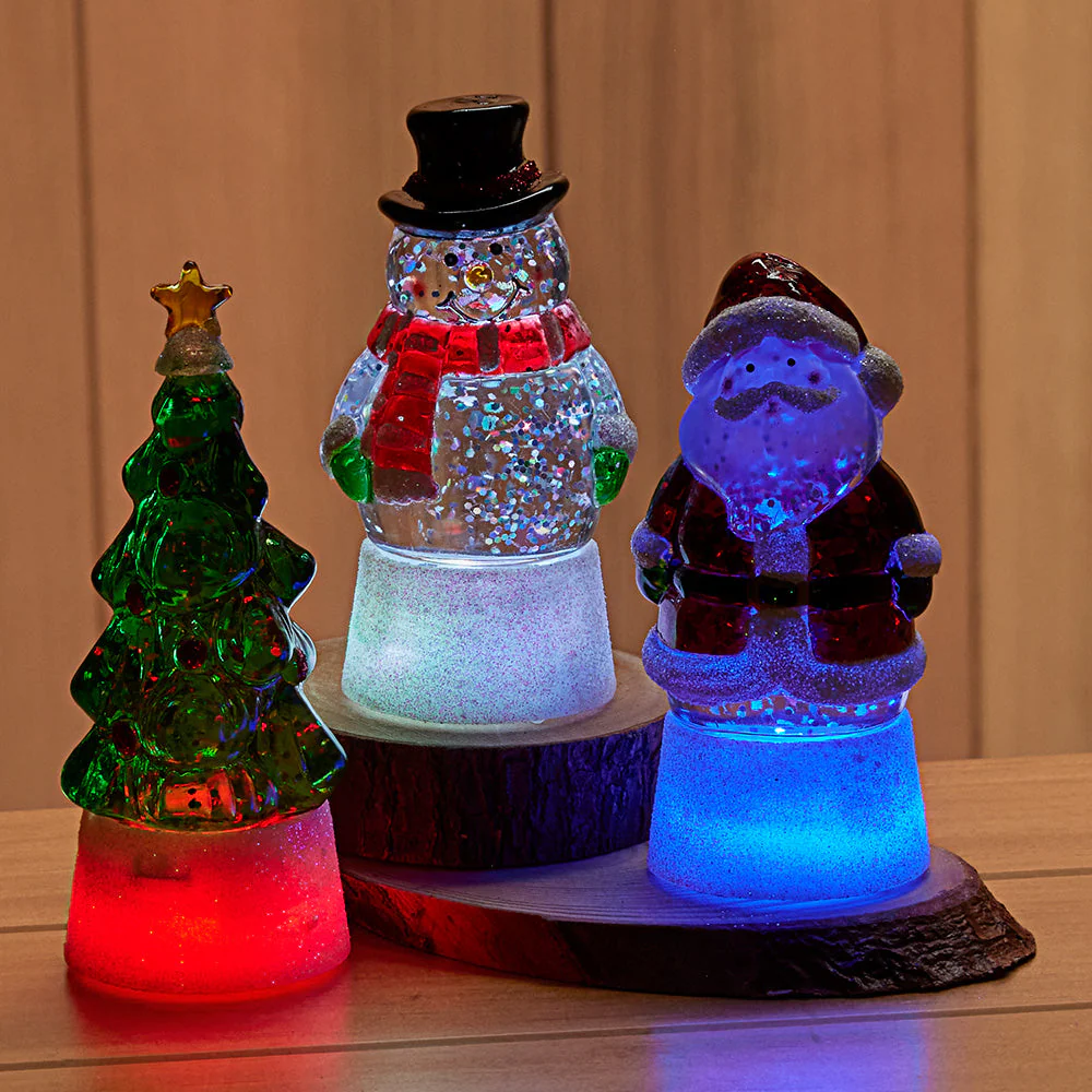 LED Snow Globe Figurines - Image 3