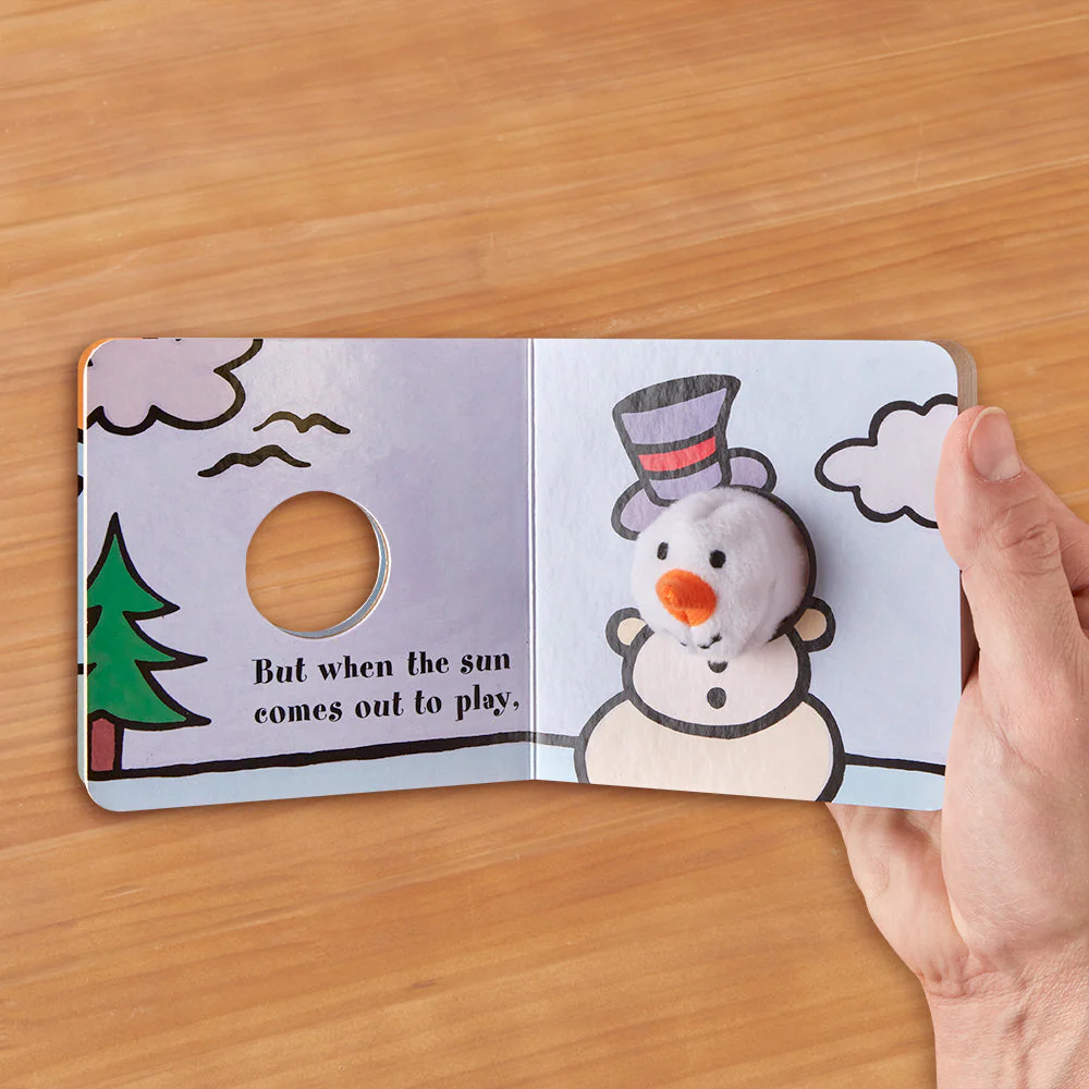 "Little Snowman" Finger Puppet Board Book - Image 2