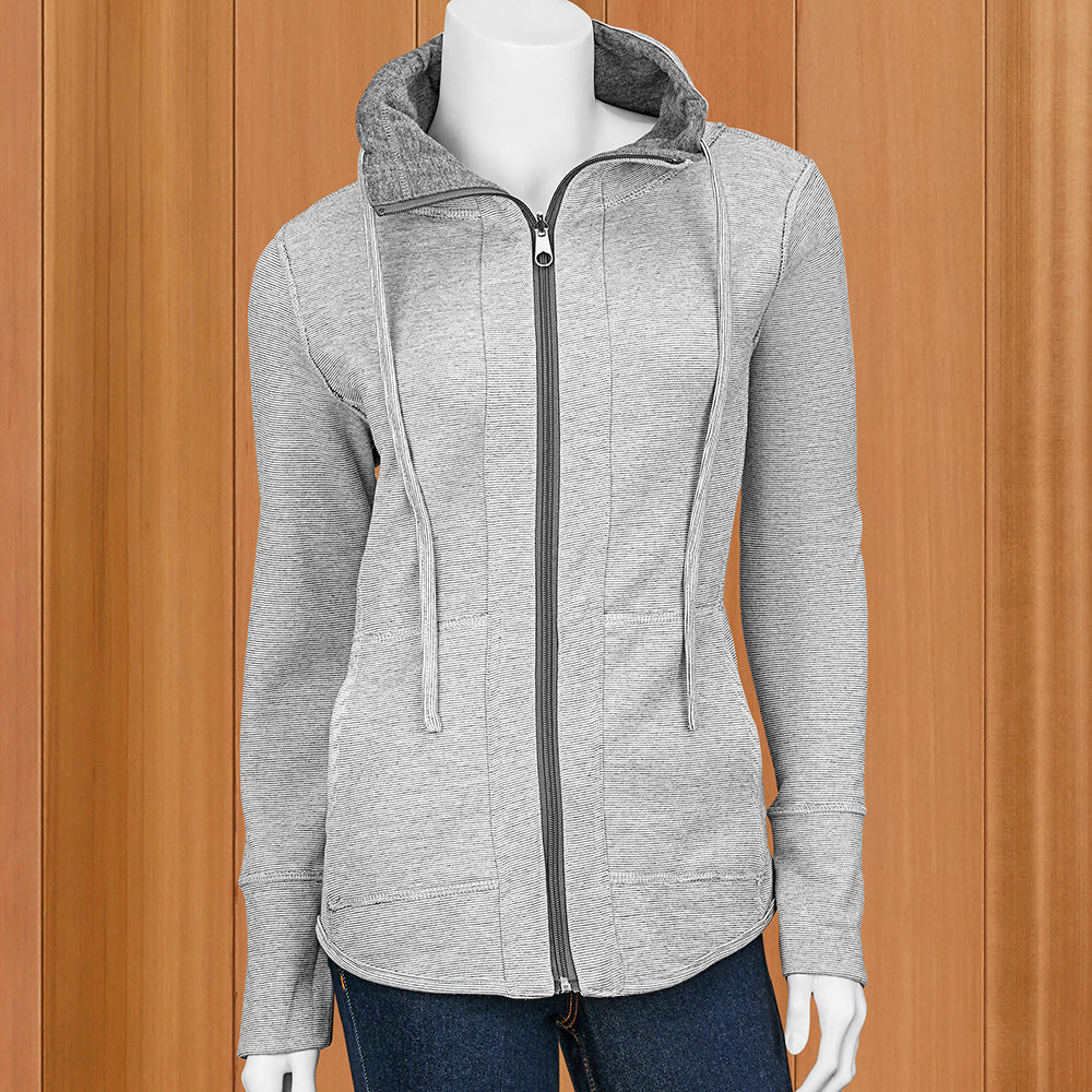 Lulu-B Mini-Stripe Reversible Jacket - Image 2