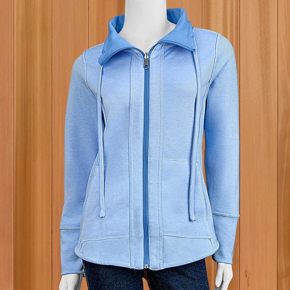 Lulu-B Mini-Stripe Reversible Jacket - Image 6