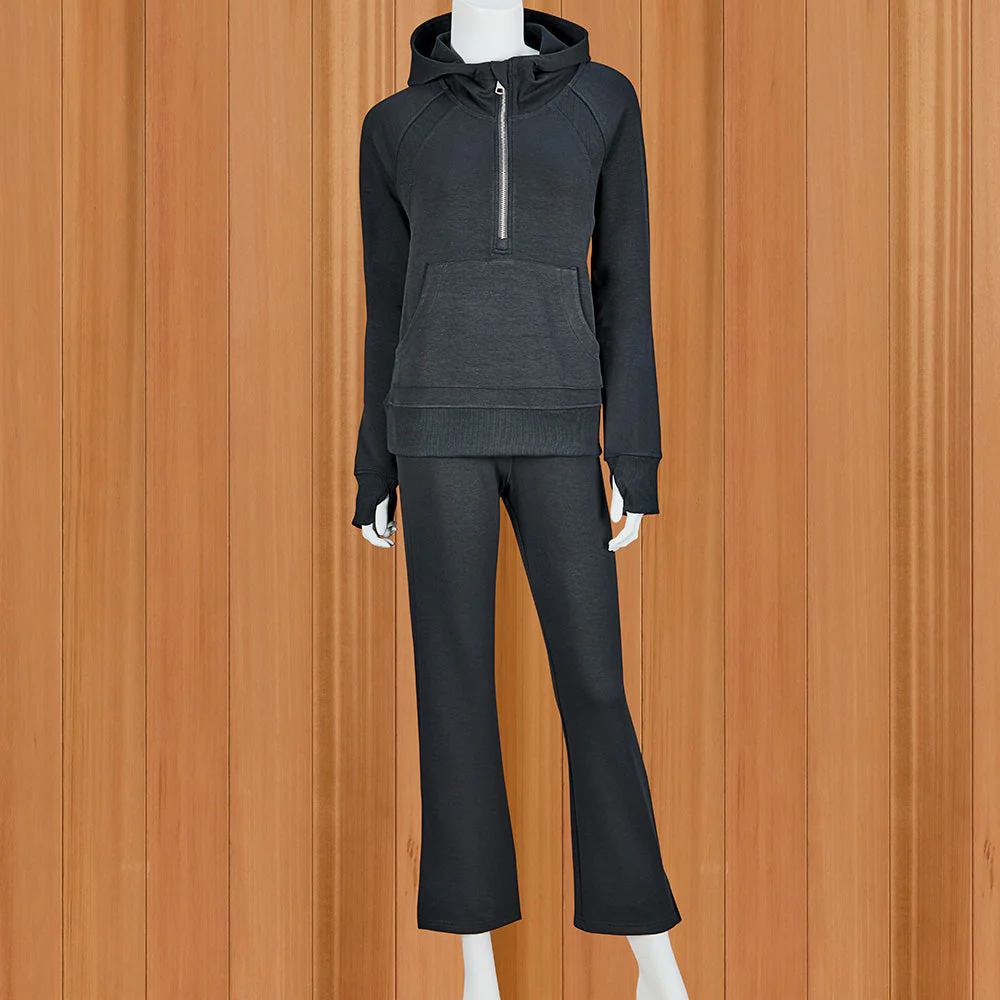 Lulu-B Scuba Pull-On Flare Leg Pants - Image 2