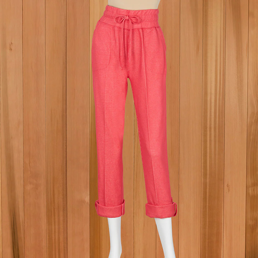 Lulu-B Textured Roll-Up Capris - Image 2