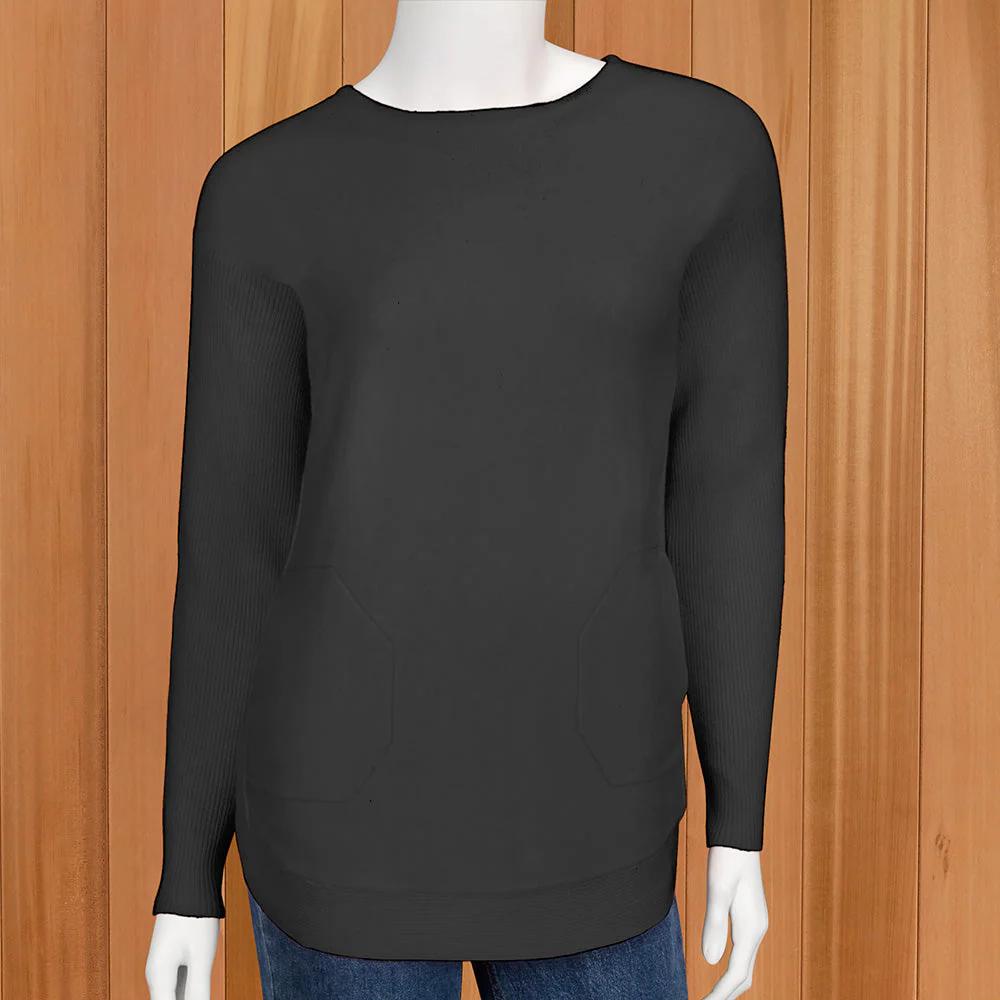 Lulu-B Two-Pocket Pullover - Image 4