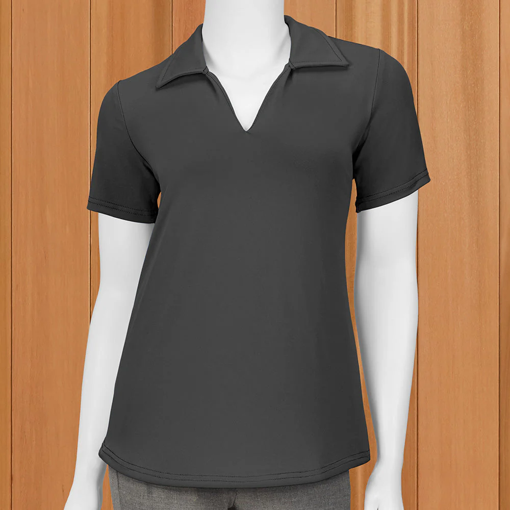 Lulu-B Women's Collared Sun Protection Tee